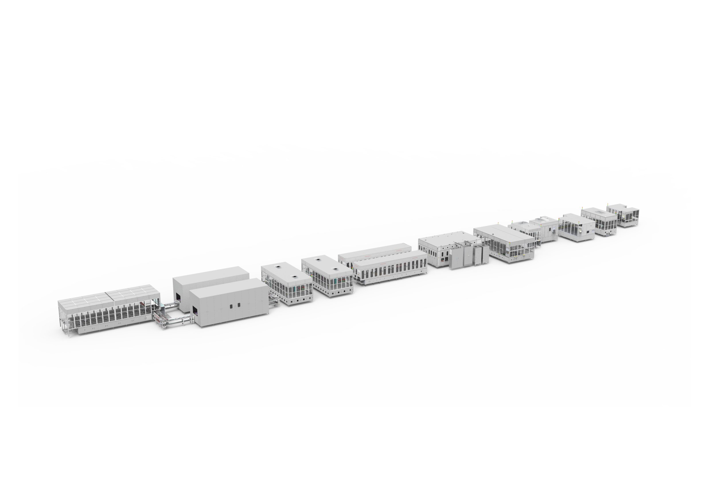 全自動(dòng)方形電池電芯裝配線(xiàn)